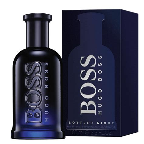 hugo boss bottled by night.